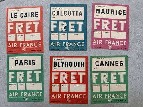 Vintage air france - vintage, “fret”