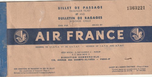 France rare early - france, passenger