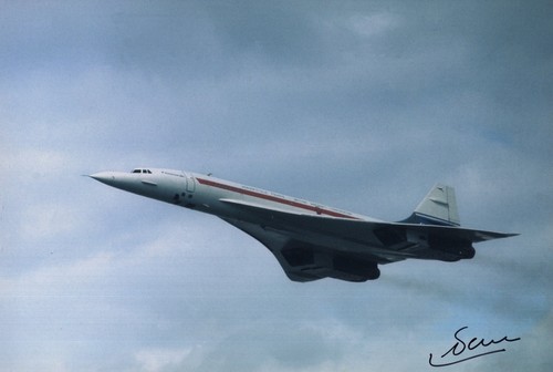 Air france concorde early test - early,
