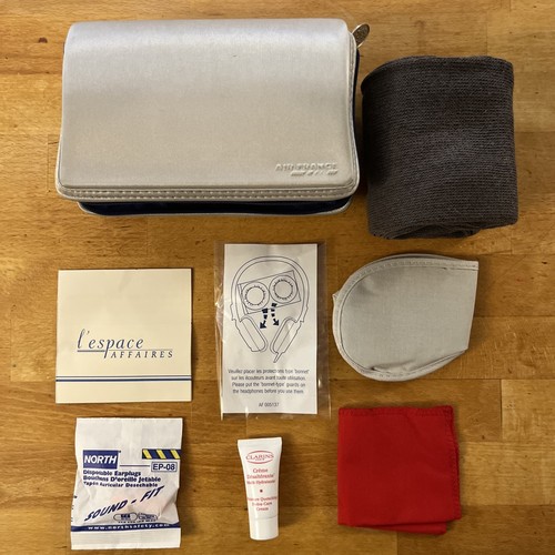 Air france amenity kit zip - air,