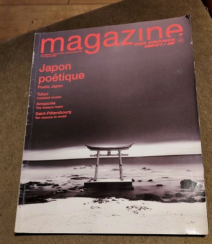 Air france flight magazine - air, in