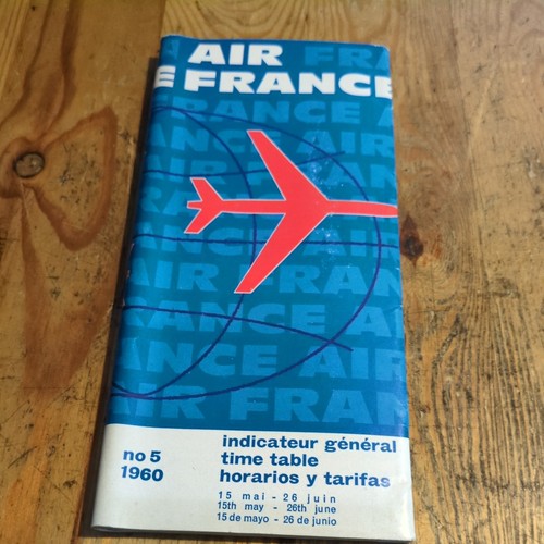 1960 air france - france, airlines