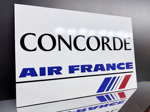 Concorde air france sign - air,