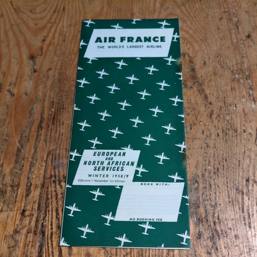 1958 air france airlines - 1958/59,