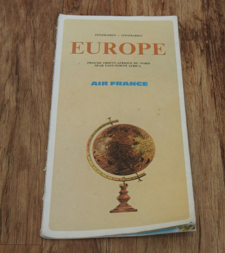 Air france europe - europe, itinerary