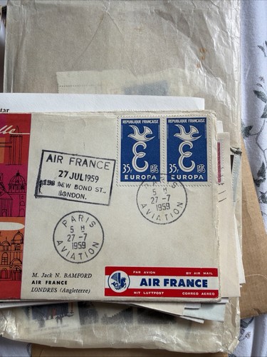 France 1959 air - france, airmail