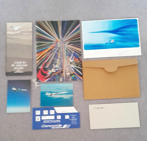 Air france concorde - france, postcards