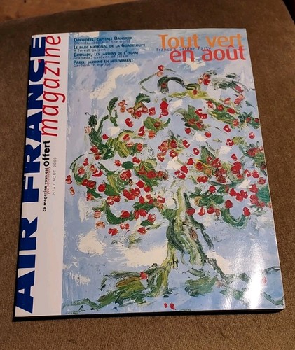 Air france flight - flight, magazine
