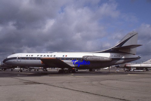 35mm airliner slide caravelle - airliner,