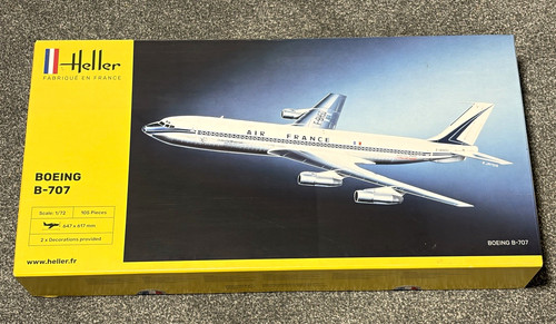 Heller boeing 707 - 1:72, 707-300b