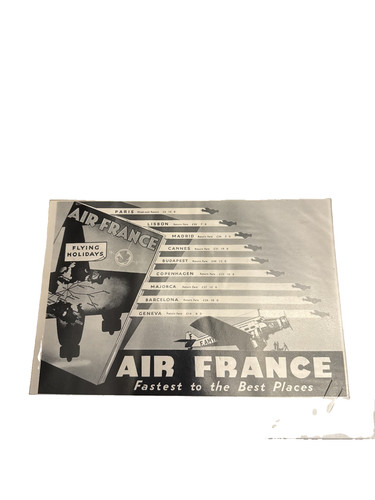 Vintage air france travel - vintage,