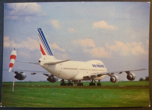 Air france postcard boeing - france,